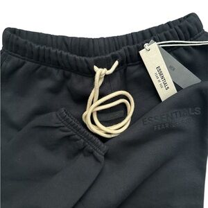 Jet Black Essentials Fear Of God Sweatpants